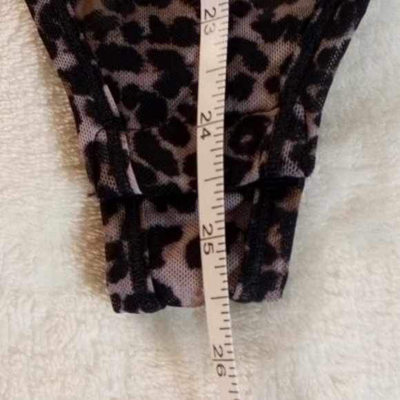 STEVE MADDEN BODYSUIT WOMENS MEDIUM SHEER - Picture 8 of 11